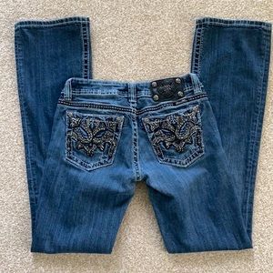 Miss Me Blue Jeans Boot Cut, 27